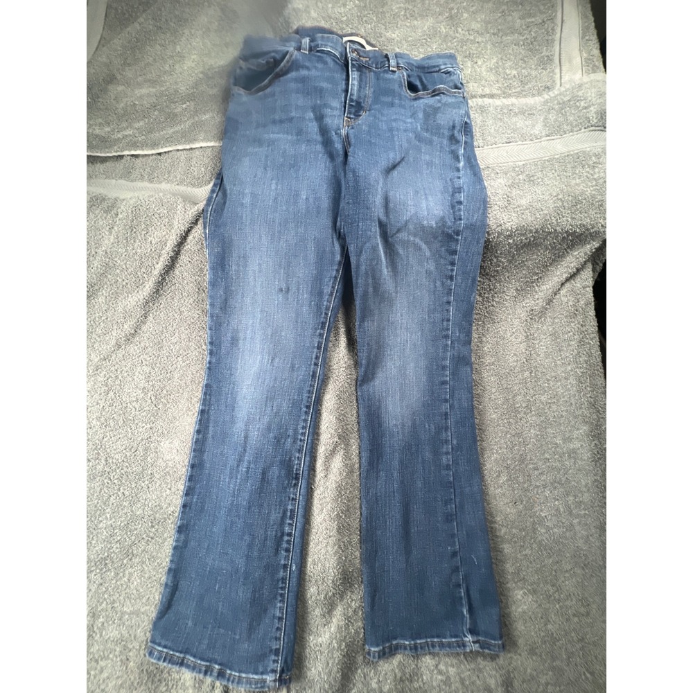 Levi Strauss Classic Bootcut Jeans Blue Denim‎ Size 12 Medium Wash